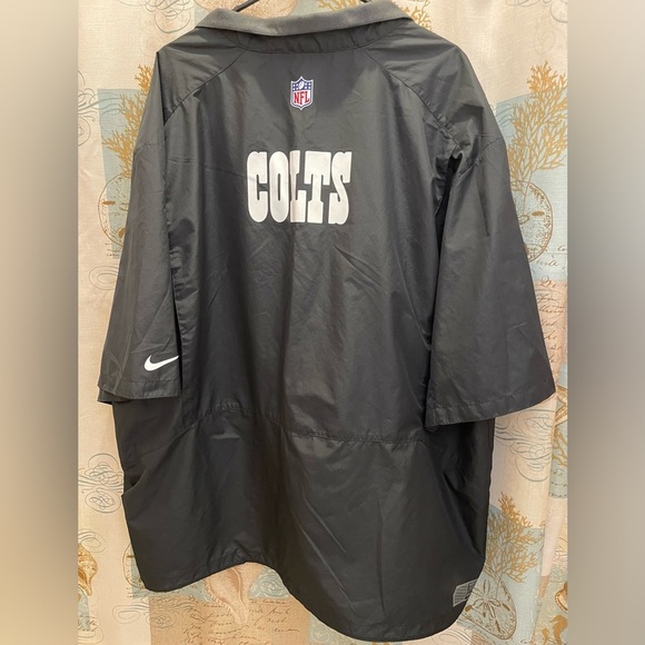 Indianapolis Colts NFL Onfield Nike Logo Team Fan Gear 1/4 Zip Pull Over 4XL - Picture 7 of 17